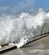 St. Petersburg Beach in Florida during Tropical Storm Nestor