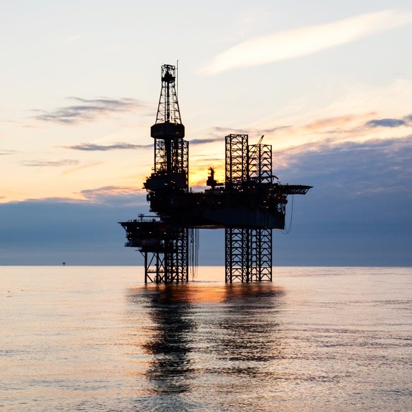 Ocean-based oil and gas platform 