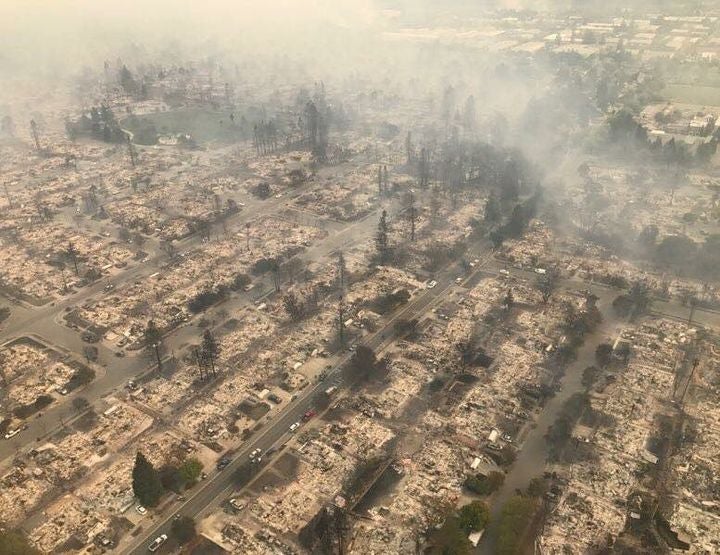 Calif Wildfire Picture