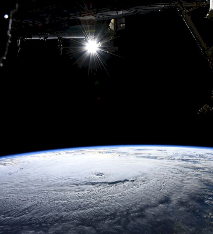 Hurricane Lane NASA image