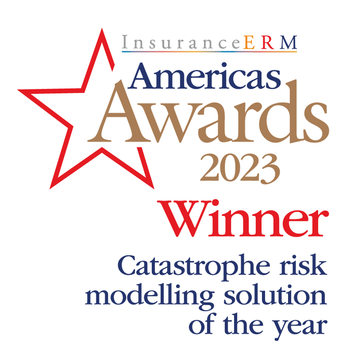 InsuranceERM Americas Catastrophe Modelling Solution of the Year Award