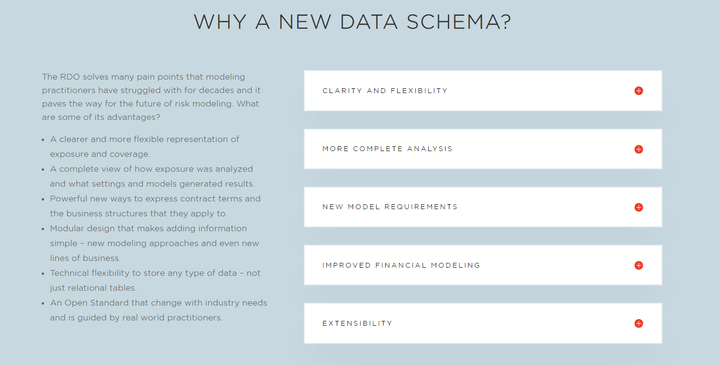 New Data Schema